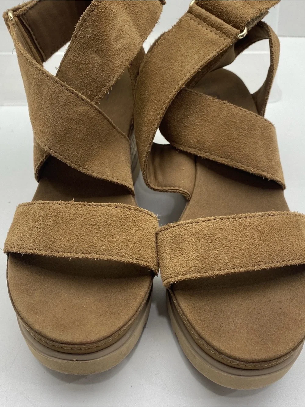 UGG Ileana Wedge Sandals with Ankle Strap